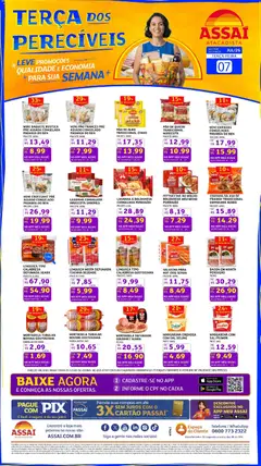 Pré-Visualização do folheto "Assaí Atacadista ofertas - CE" da loja Assaí Atacadista válido a partir de 07/07/2026