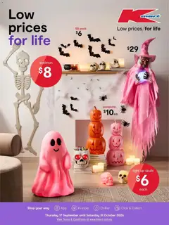 Preview of catalogue Halloween from shop Kmart valid 17/09/2026
