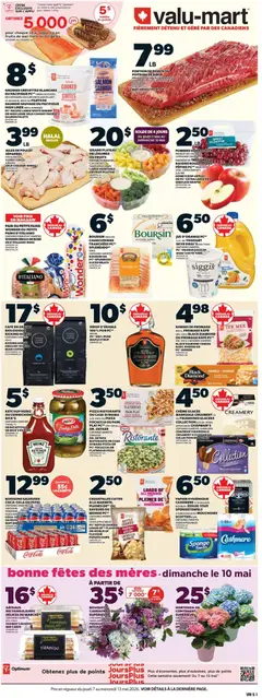 Un aperçu du dépliant Valu Mart circulaire du magasin Valu Mart est valide à partir 7 mai 2026