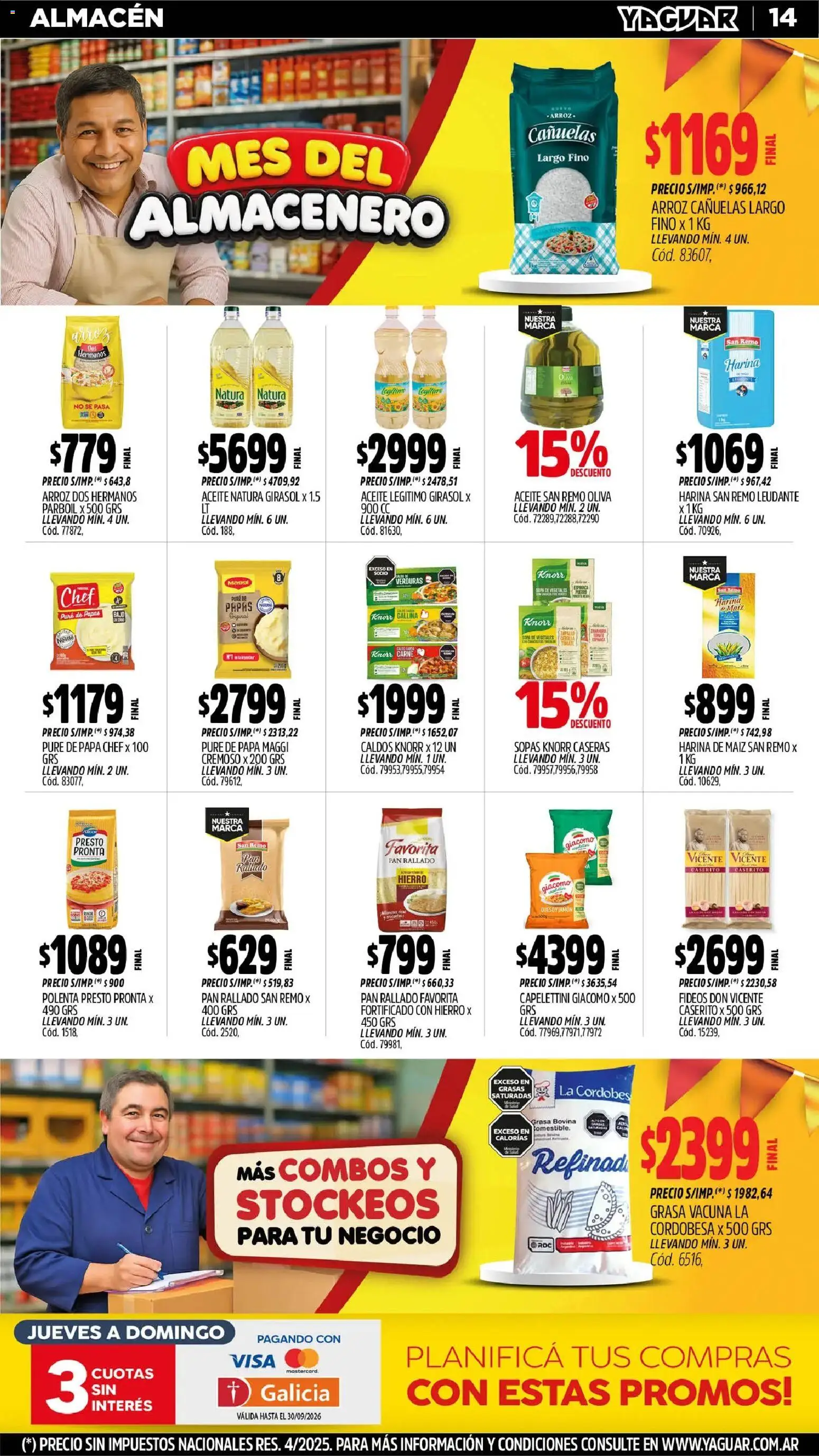 Vista previa del folleto de la tienda Yaguar válido desde el 31/08/2026 