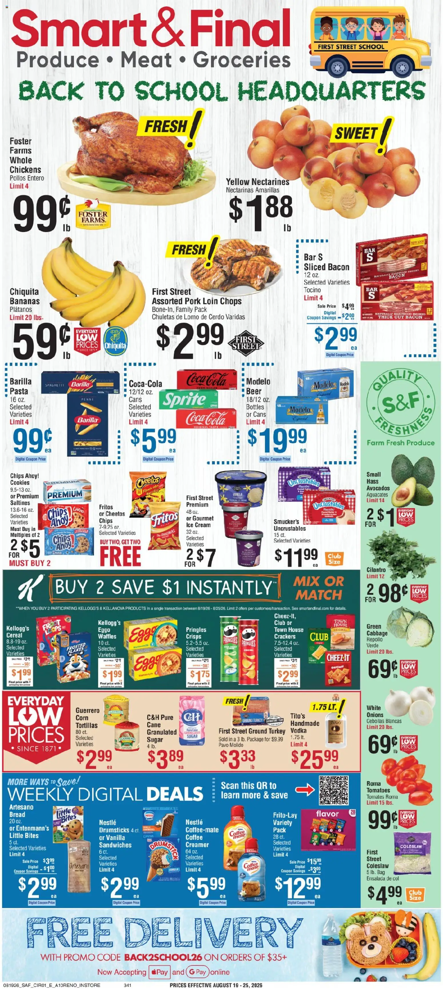 Ad Preview of Smart & Final Smart & Final Weekly Ad from 08/19/2026