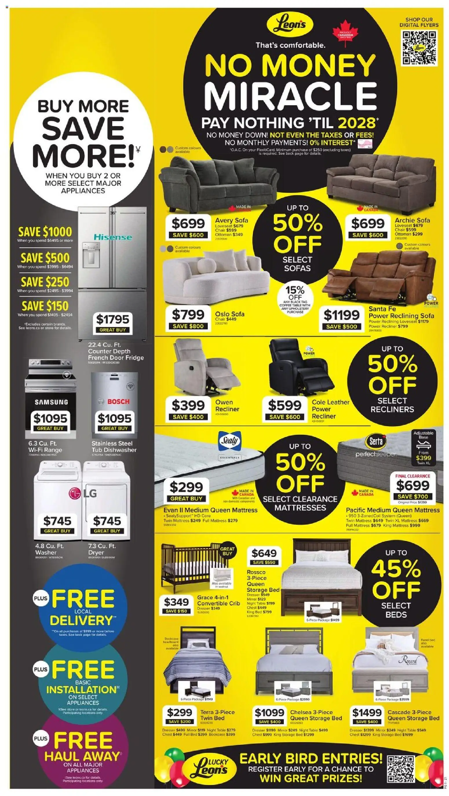 Preview of leaflet Leon's weekly flyer / circulaire from shop Leon's is valid from Aug 13, 2026