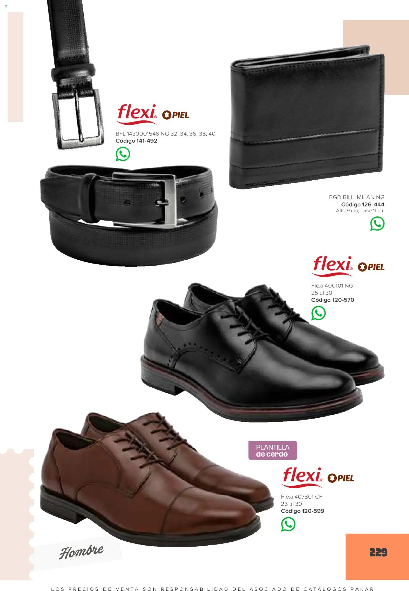 Vista previa las ofertas de la tienda SC Pakar - Catálogo Hombre desde el 30/01/2026 