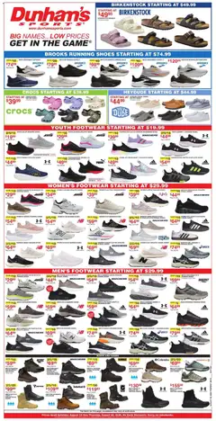 Ad Preview of Dunham's Sports Dunham's Sports Weekly Ad from 08/15/2026