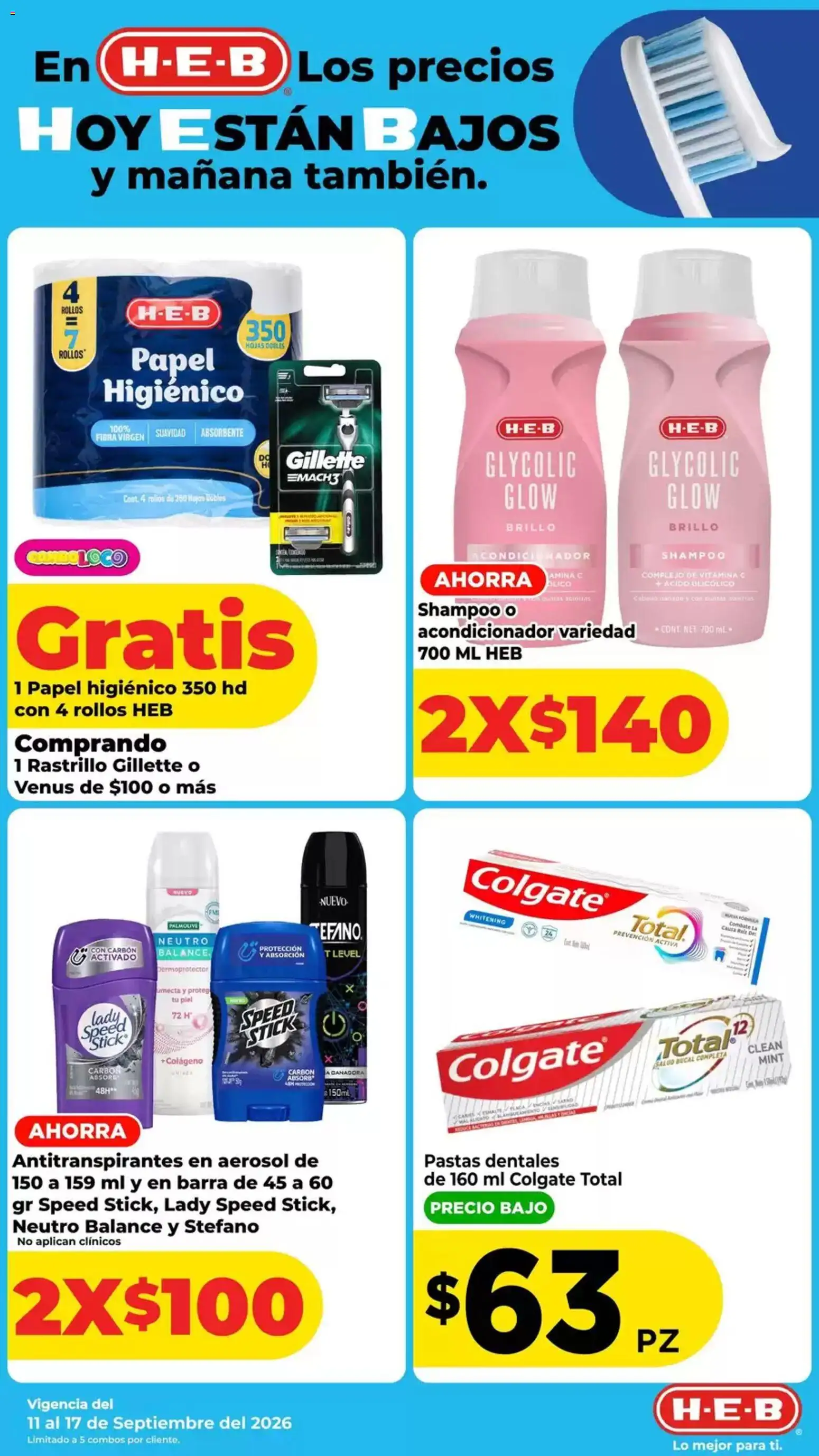 Vista previa las ofertas de la tienda H-E-B - H-E-B folleto desde el 11/09/2026 