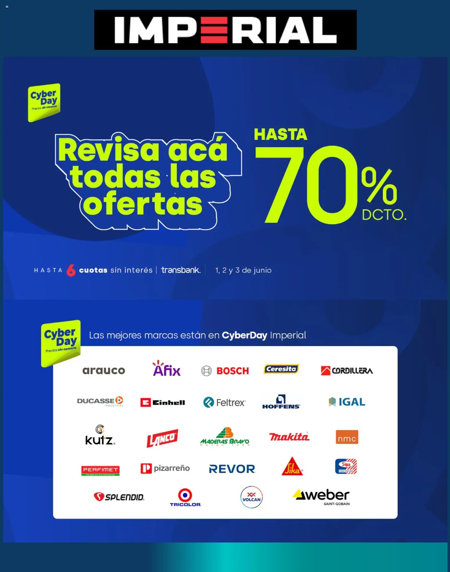 Folleto de la tienda Imperial válido desde el 31.05.2026 