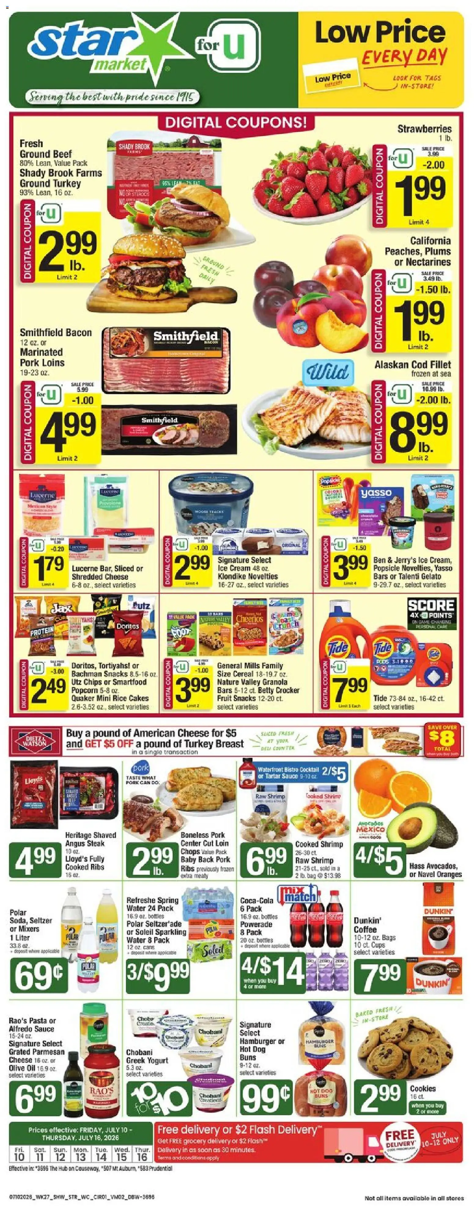 Ad Preview of Star Market Star Market Weekly Ad from 07/10/2026