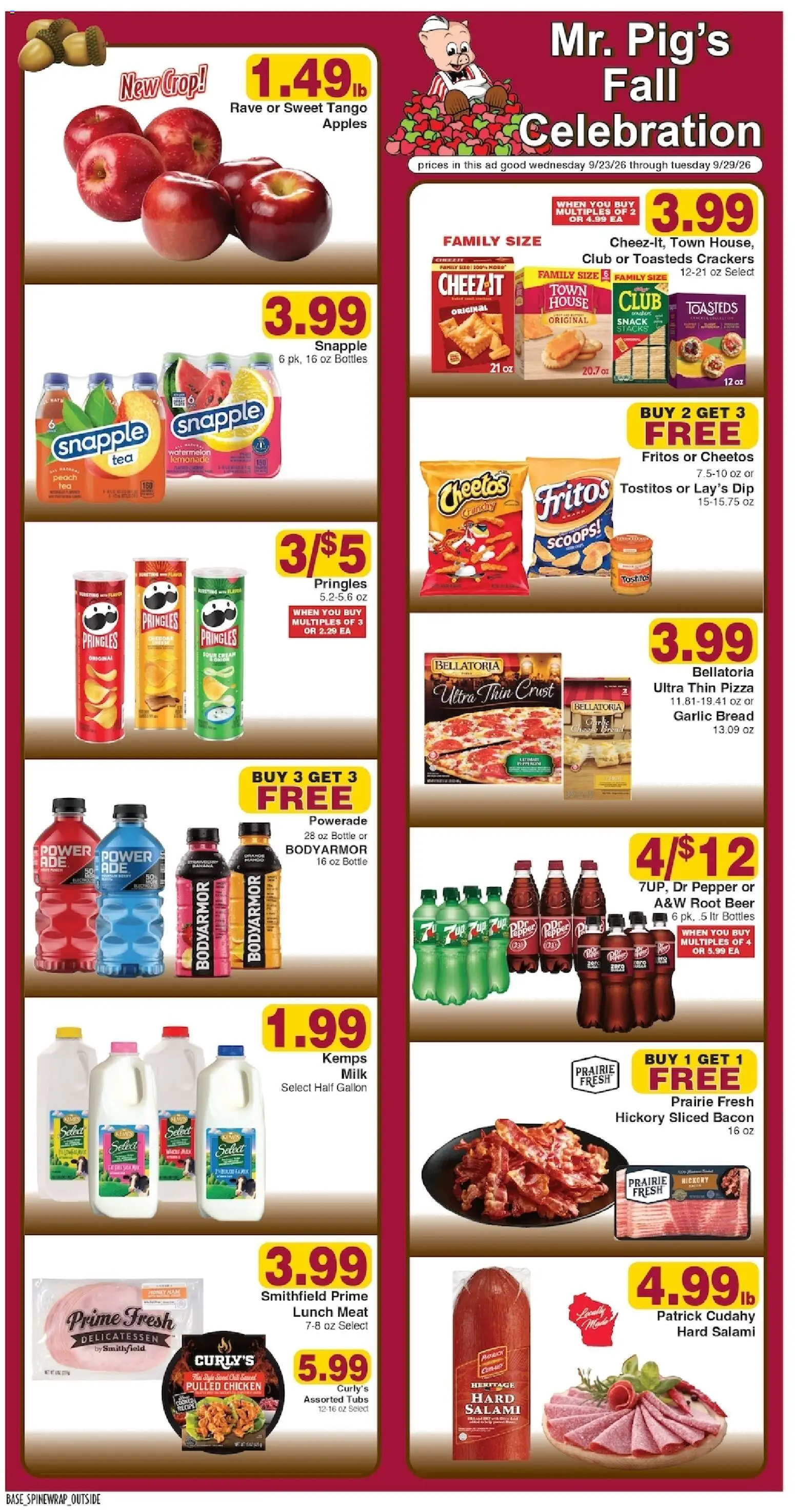 Ad Preview of Piggly Wiggly Piggly Wiggly Weekly Ad from 09/23/2026