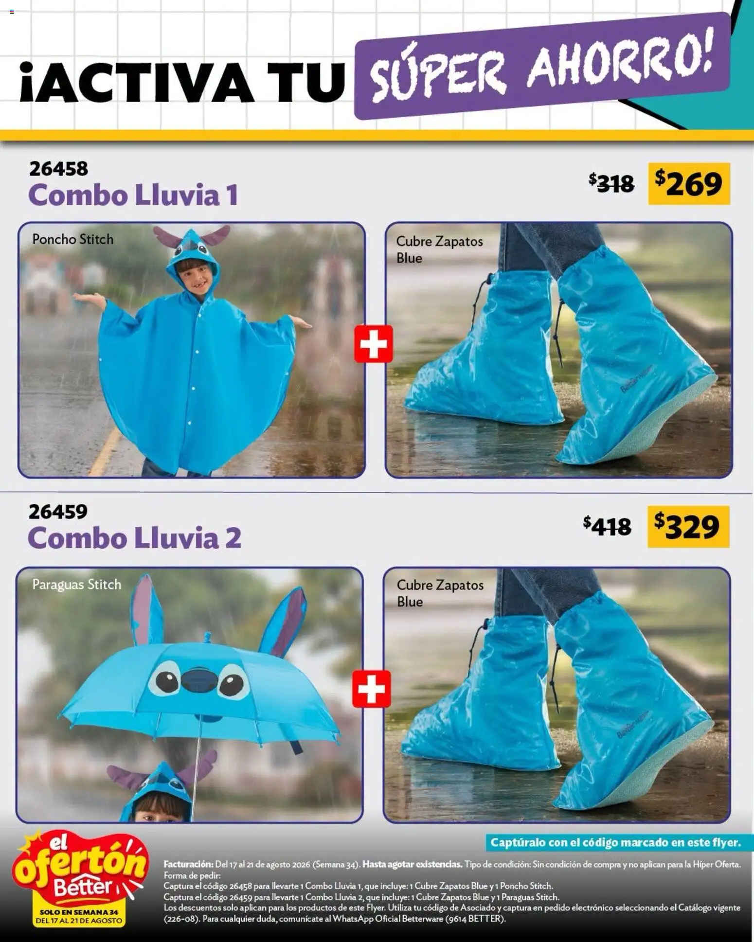 Vista previa las ofertas de la tienda Betterware - Betterware catálogo El Ofertón desde el 17/08/2026 