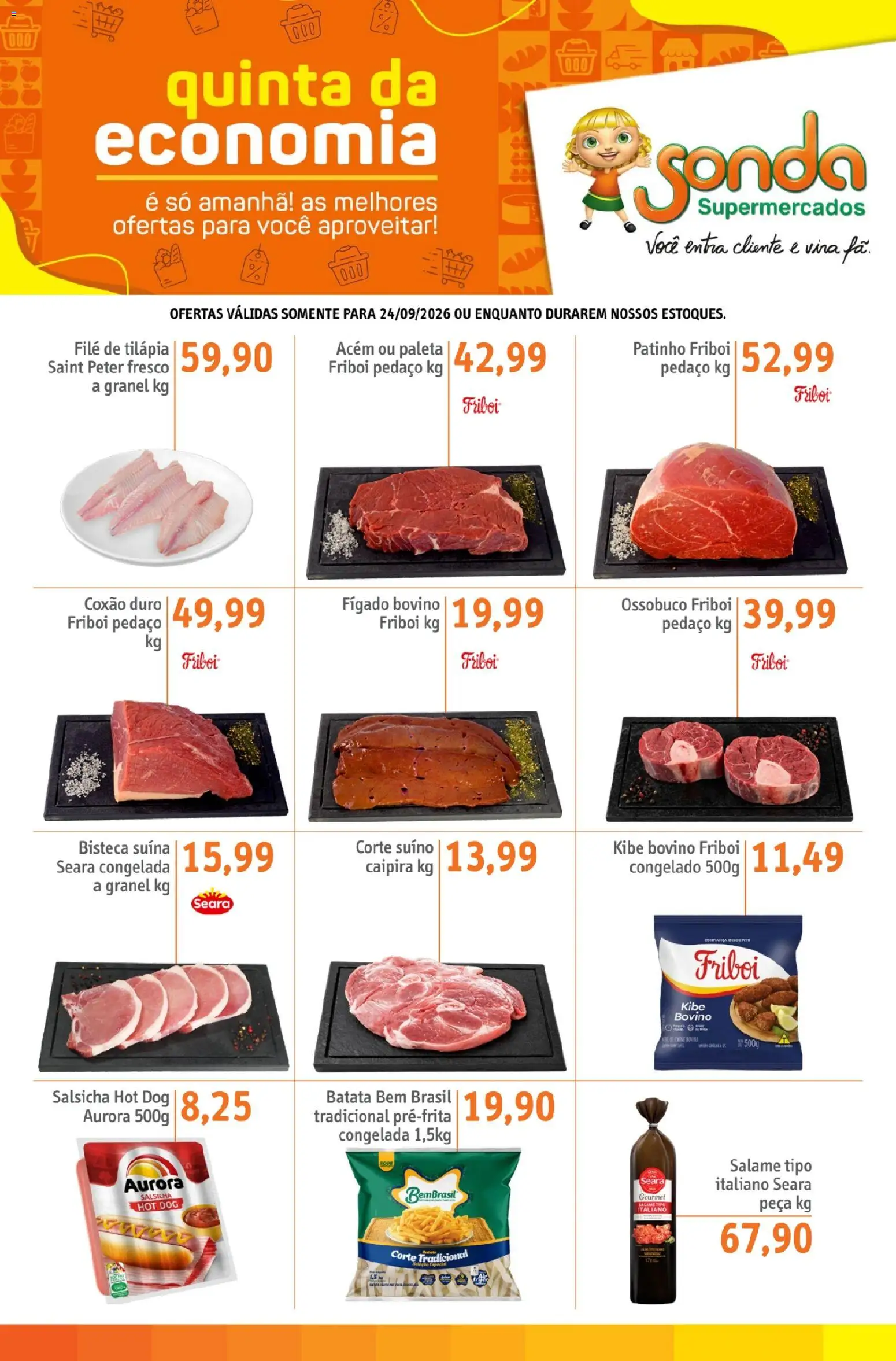 Pré-Visualização do folheto "Sonda ofertas Quinta da Economia" da loja Sonda válido a partir de 24/09/2026