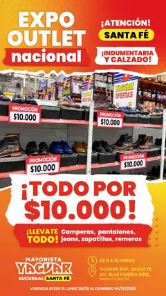 Vista previa del folleto de la tienda Yaguar válido desde el 28/09/2026 