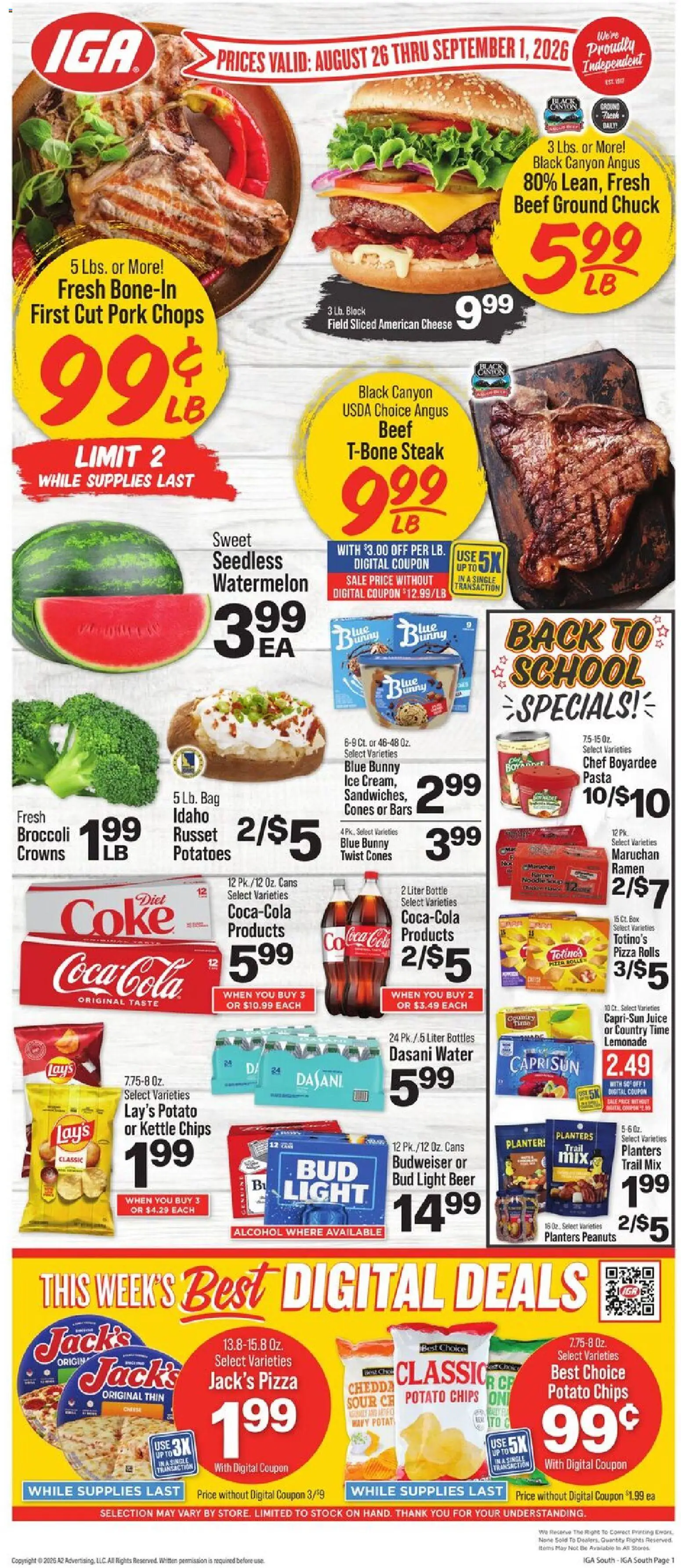 Ad Preview of IGA IGA Weekly Ad from 08/26/2026