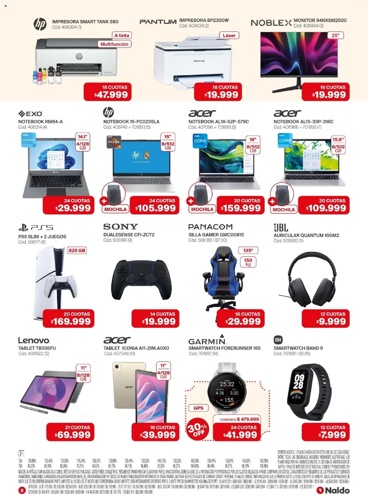 Vista previa del folleto de la tienda Naldo válido desde el 28/08/2026 