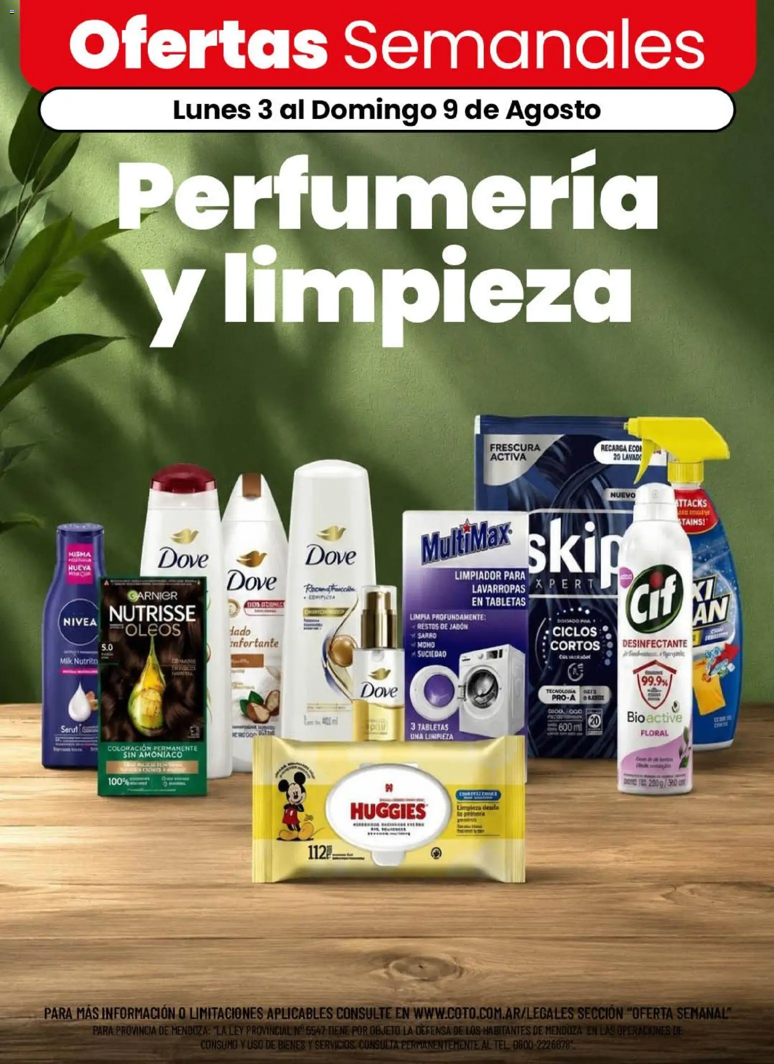 Vista previa del folleto de la tienda Coto válido desde el 03/08/2026 