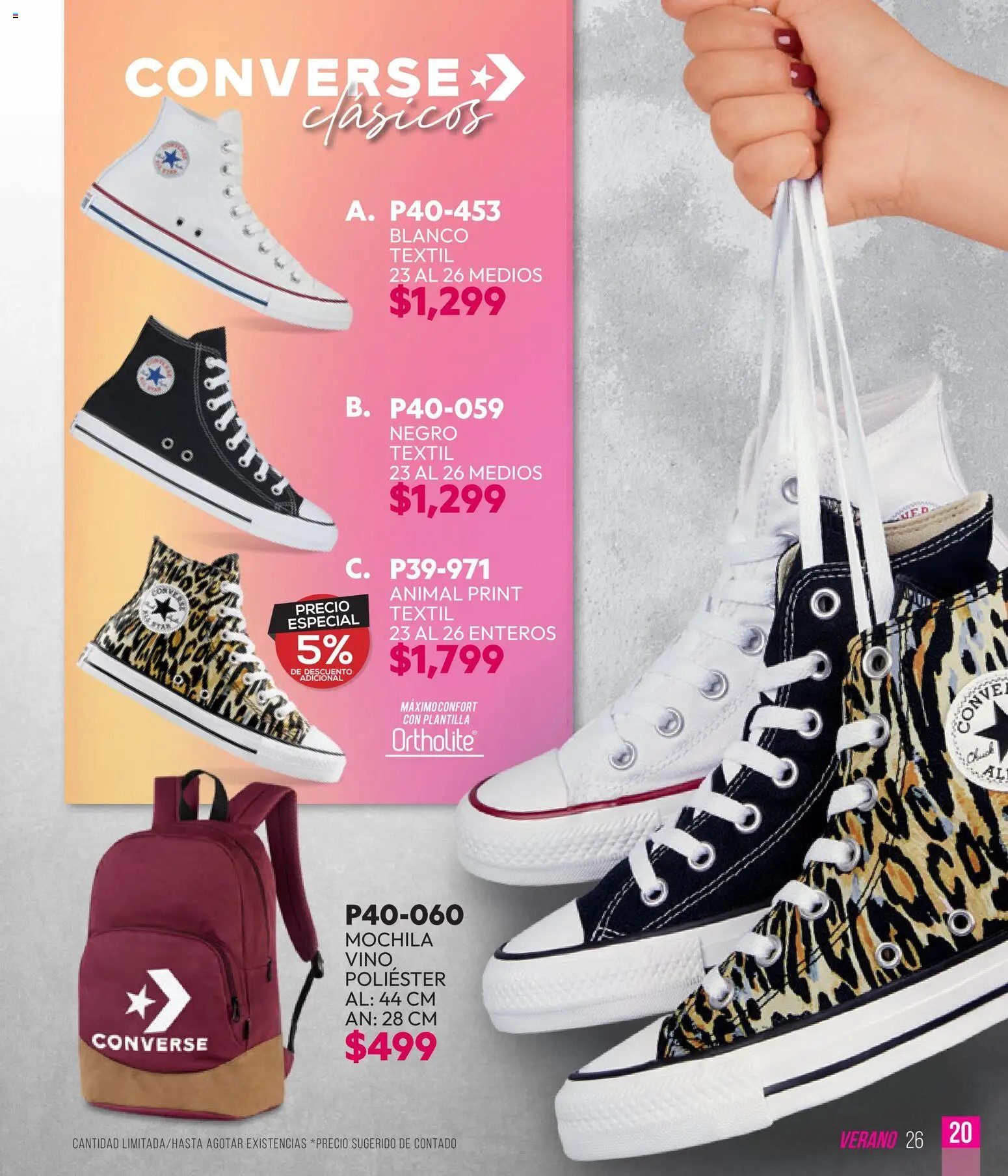 Vista previa las ofertas de la tienda Cklass - Cklass catálogo Sportweek desde el 28/04/2026 - Mochila, Vino