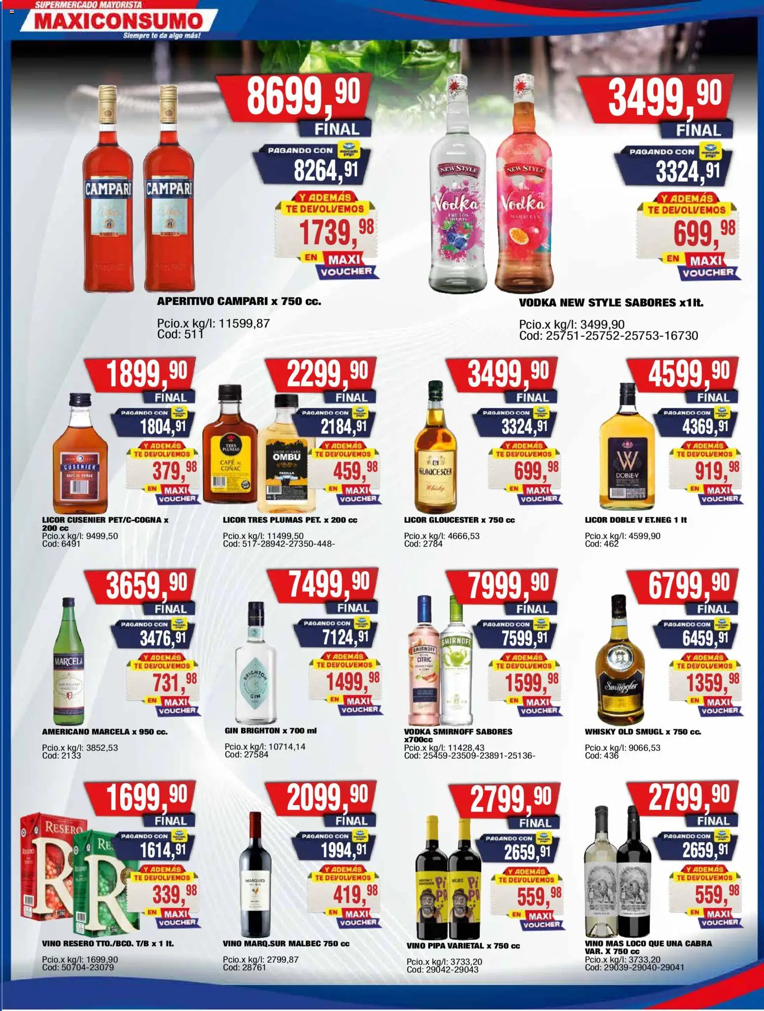 Vista previa del folleto de la tienda Maxiconsumo válido desde el 26/10/2026 
