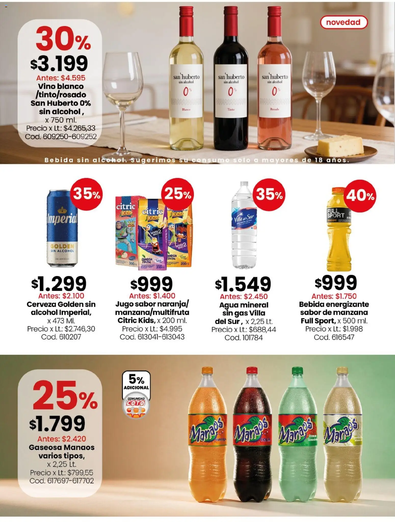 Vista previa del folleto de la tienda Coto válido desde el 31/08/2026 