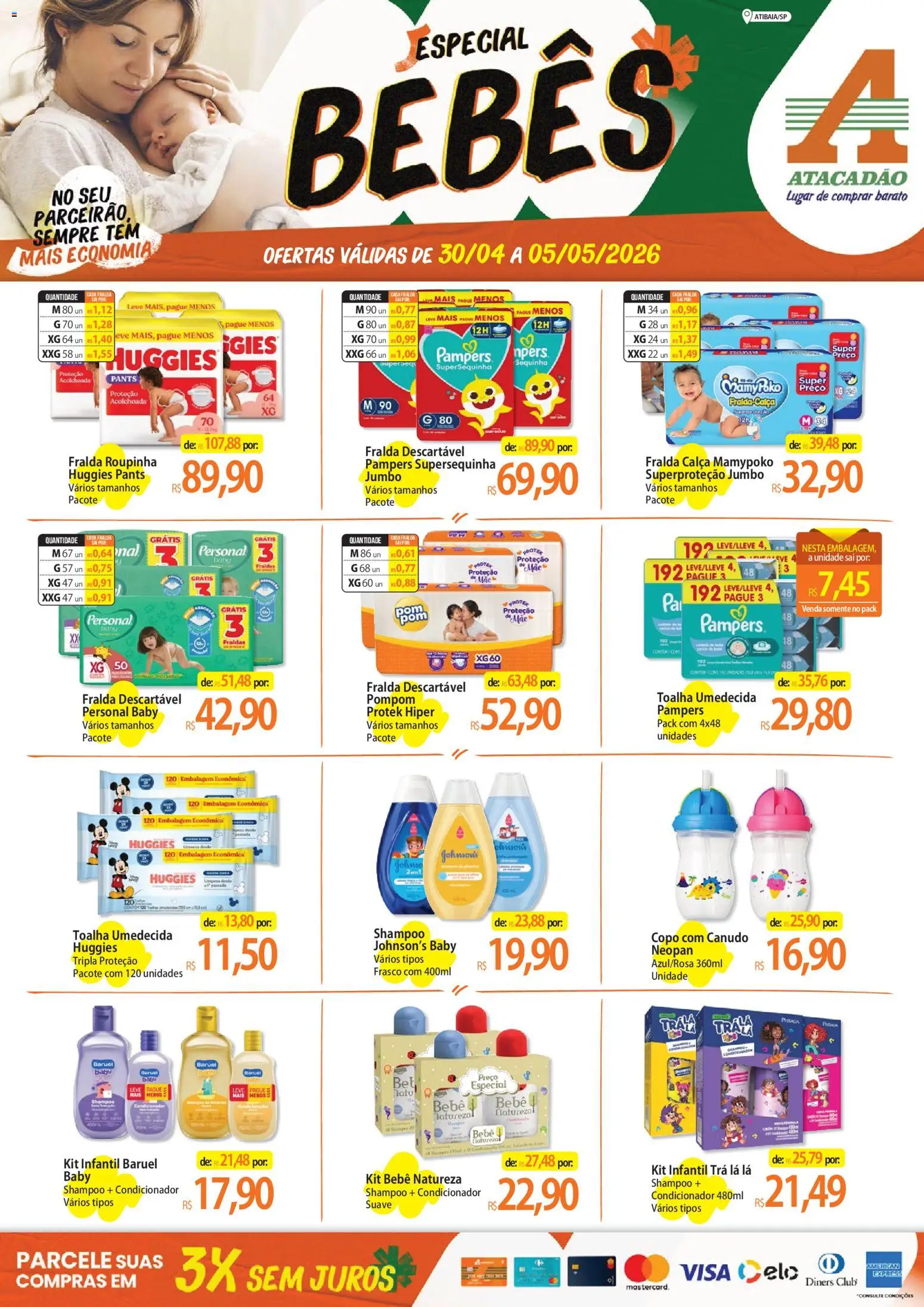 Pré-Visualização do folheto "Atacadão ofertas - SP" da loja Atacadão válido a partir de 30/04/2026