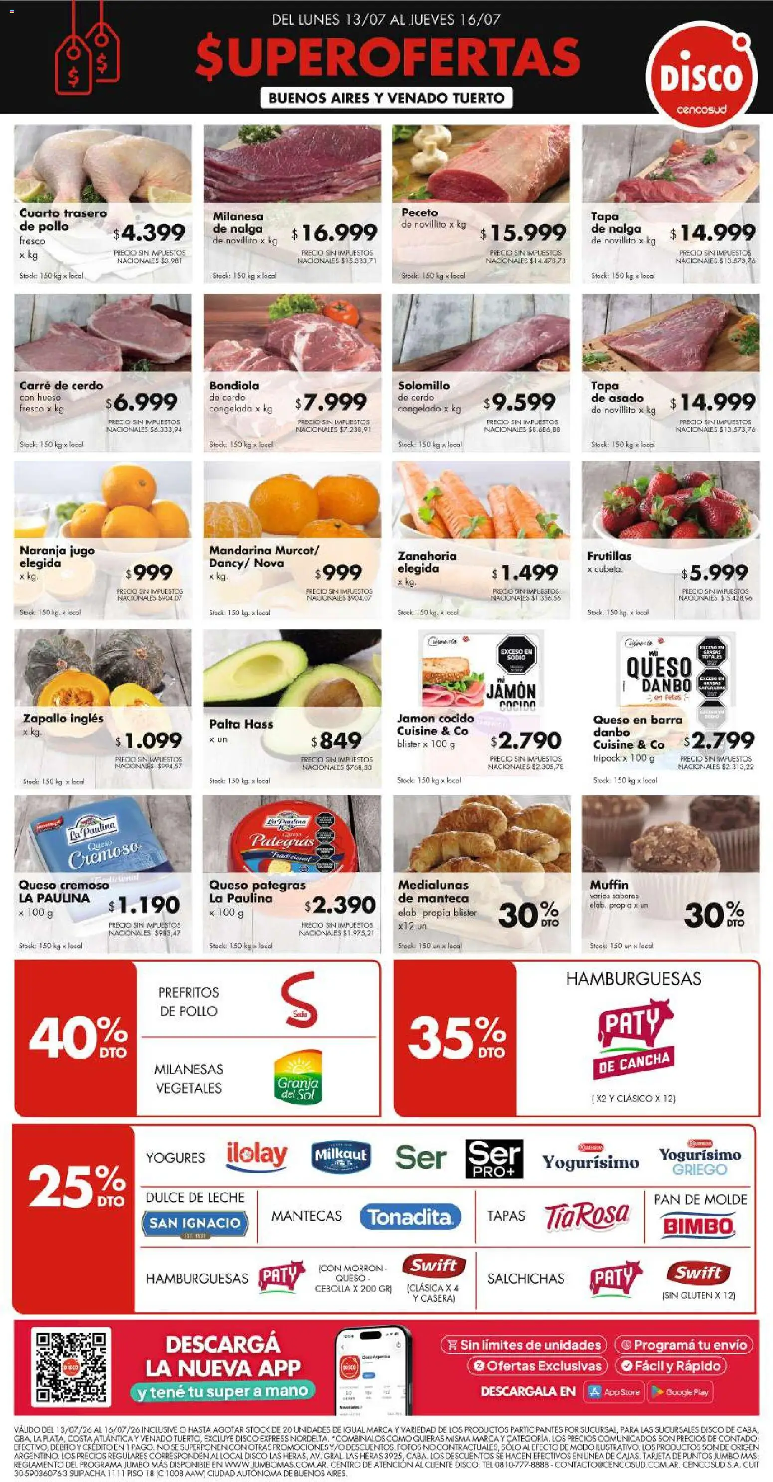 Vista previa del folleto de la tienda Disco válido desde el 12/07/2026 