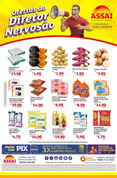 Pré-Visualização do folheto "Assaí Atacadista ofertas - MG" da loja Assaí Atacadista válido a partir de 31/07/2026