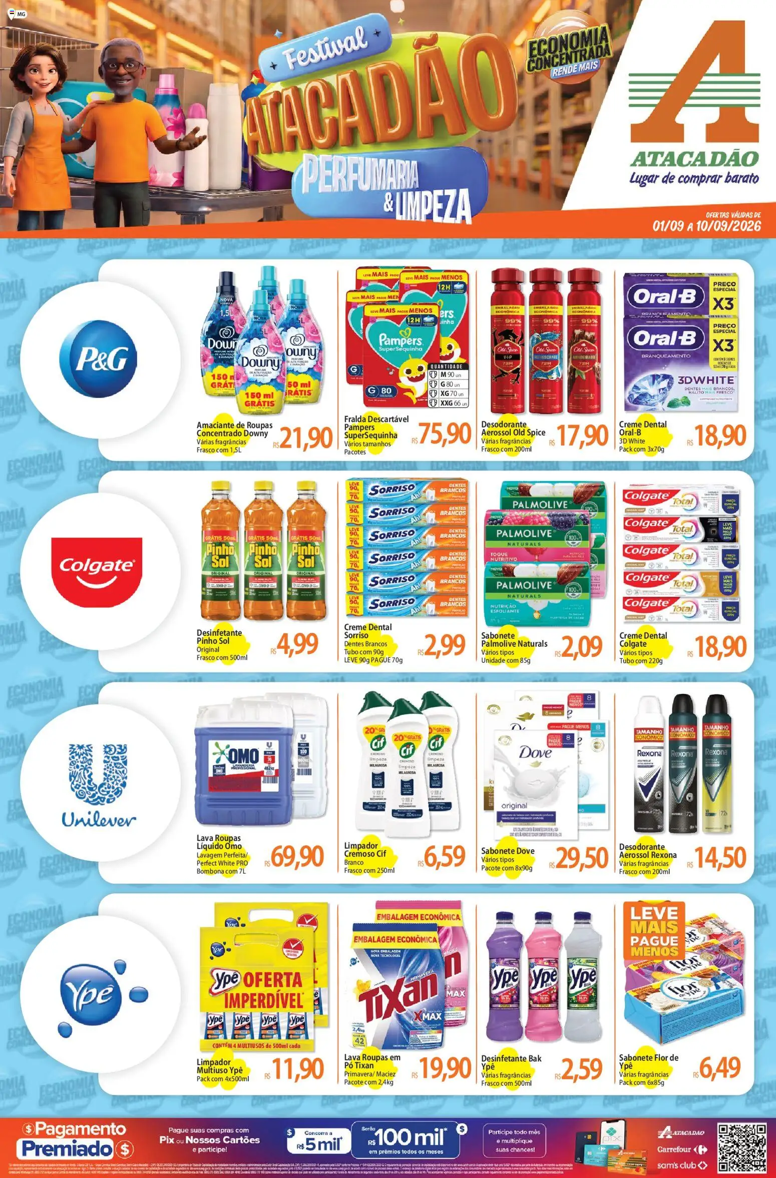 Pré-Visualização do folheto "Atacadão ofertas - MG" da loja Atacadão válido a partir de 01/09/2026