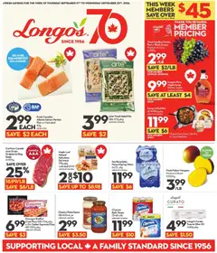 Preview of leaflet Longo's weekly flyer / circulaire from shop Longo's is valid from Sep 17, 2026