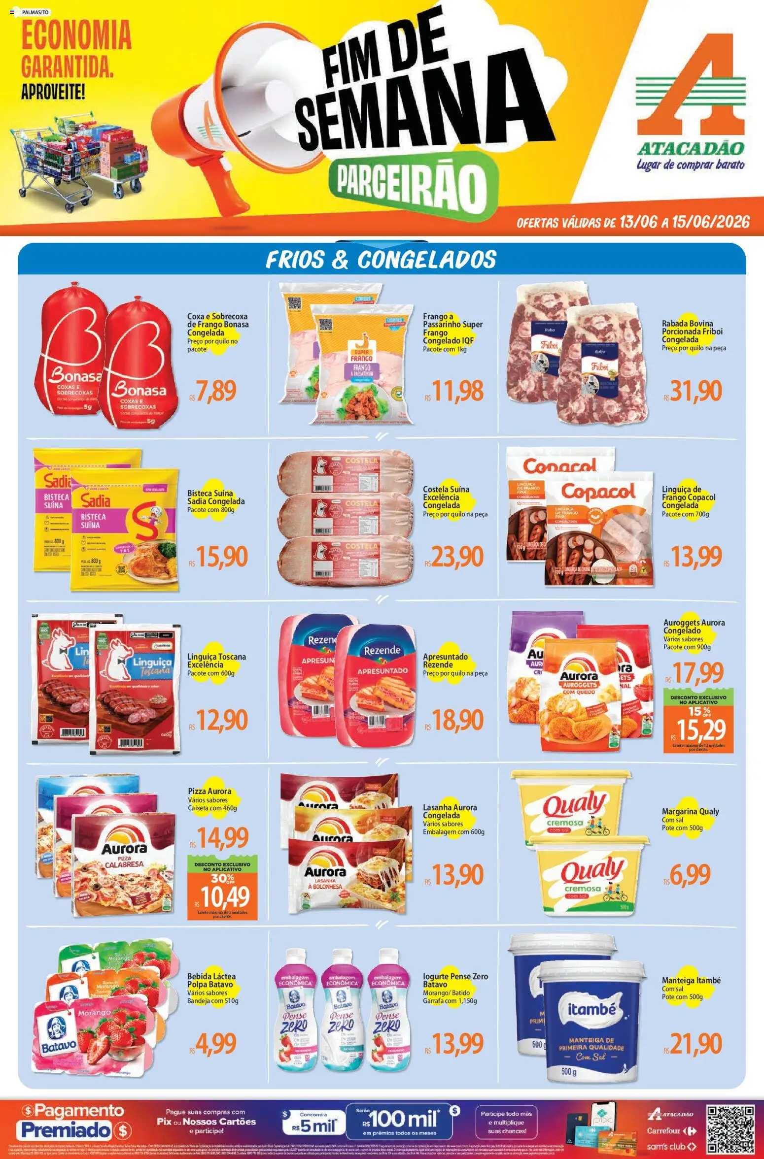 Pré-Visualização do folheto "Atacadão ofertas - TO" da loja Atacadão válido a partir de 13/06/2026
