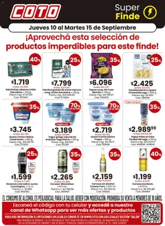 Vista previa del folleto de la tienda Coto válido desde el 10/09/2026 