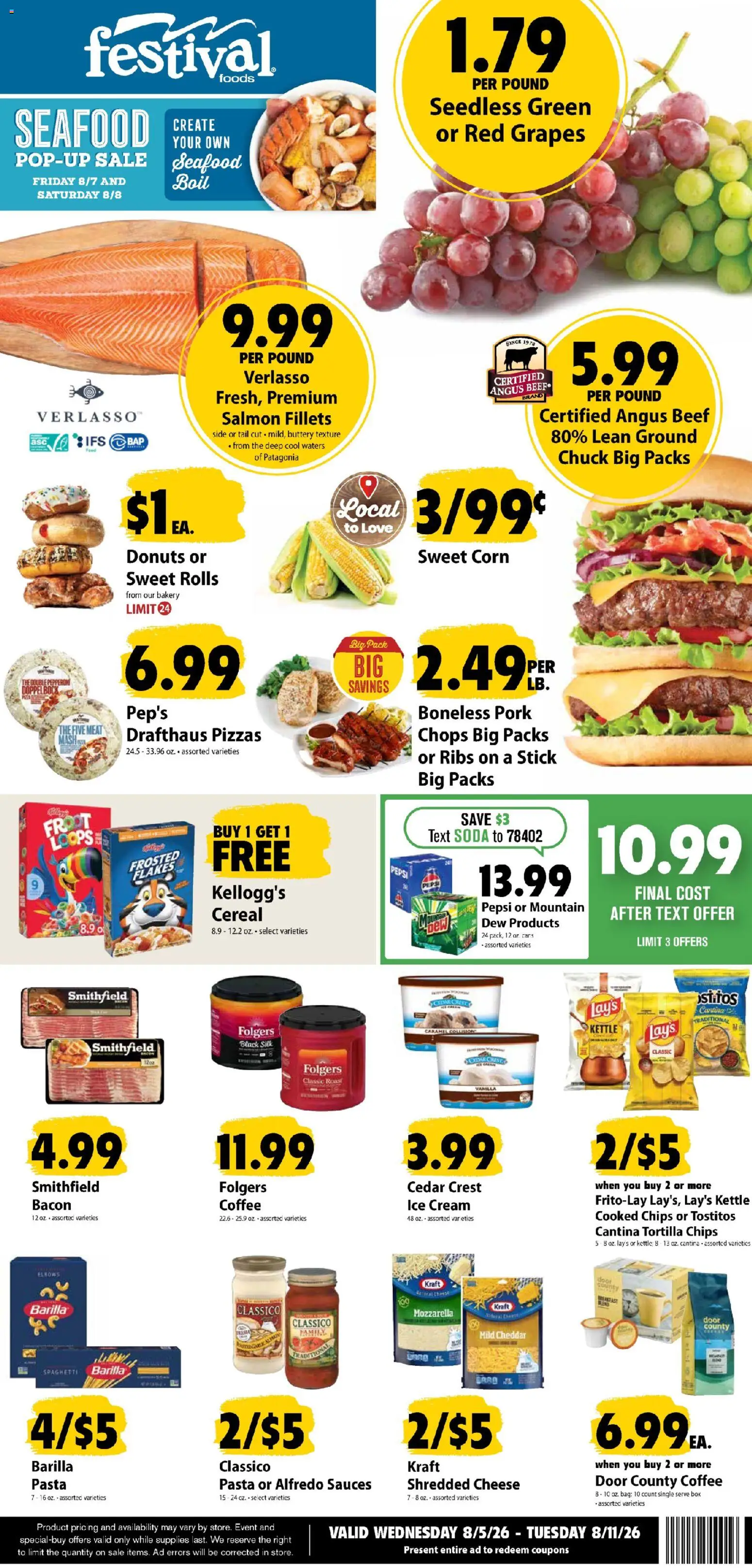 Ad Preview of Festival Foods Festival Foods Weekly Ad from 08/05/2026