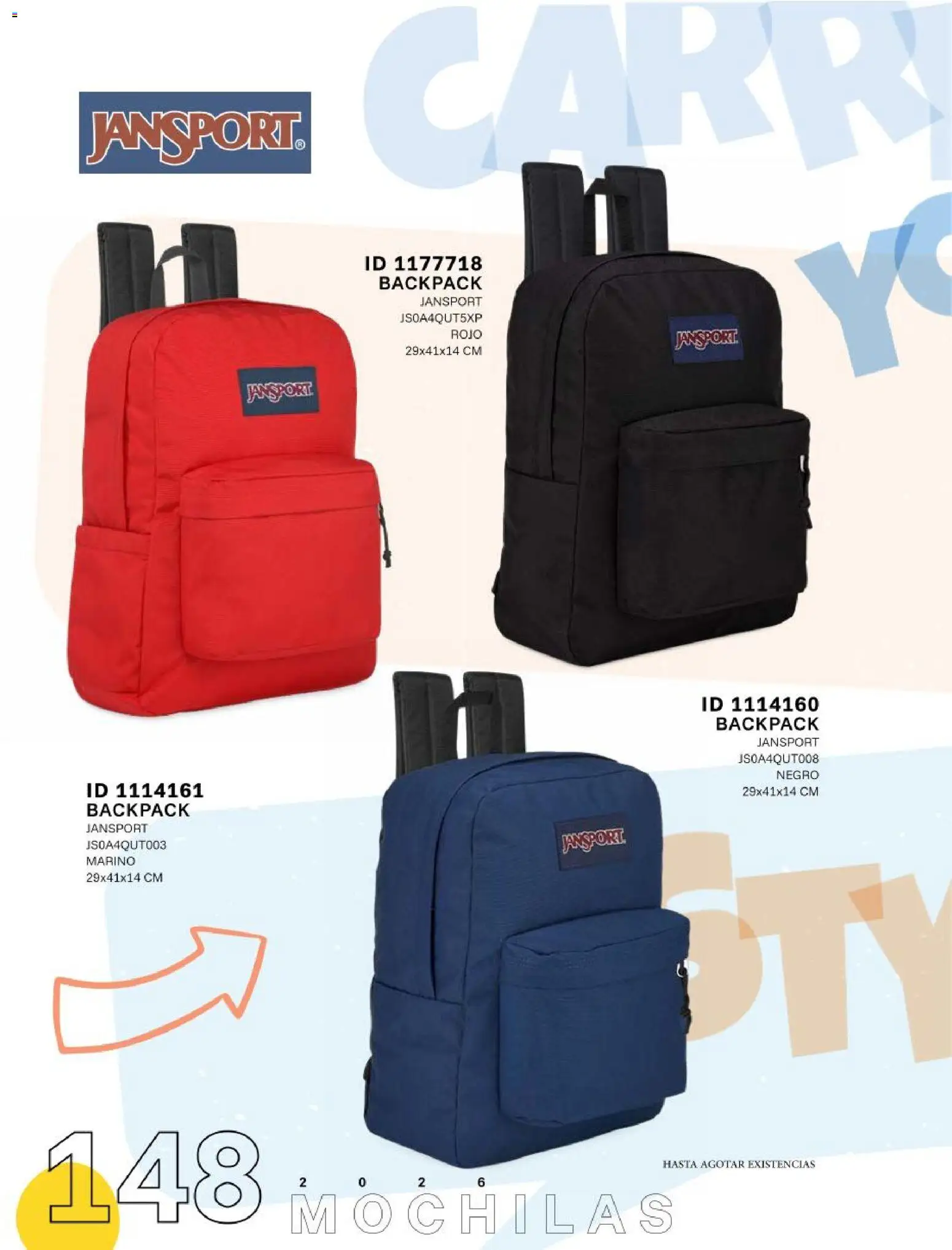 Vista previa las ofertas de la tienda Price Shoes - Price Shoes catálogo Mochilas desde el 12/06/2026 