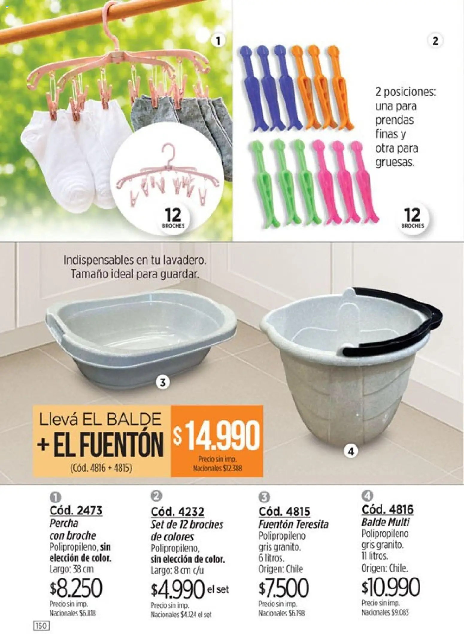 Vista previa del folleto de la tienda Amodil válido desde el 01/10/2026 - Percha