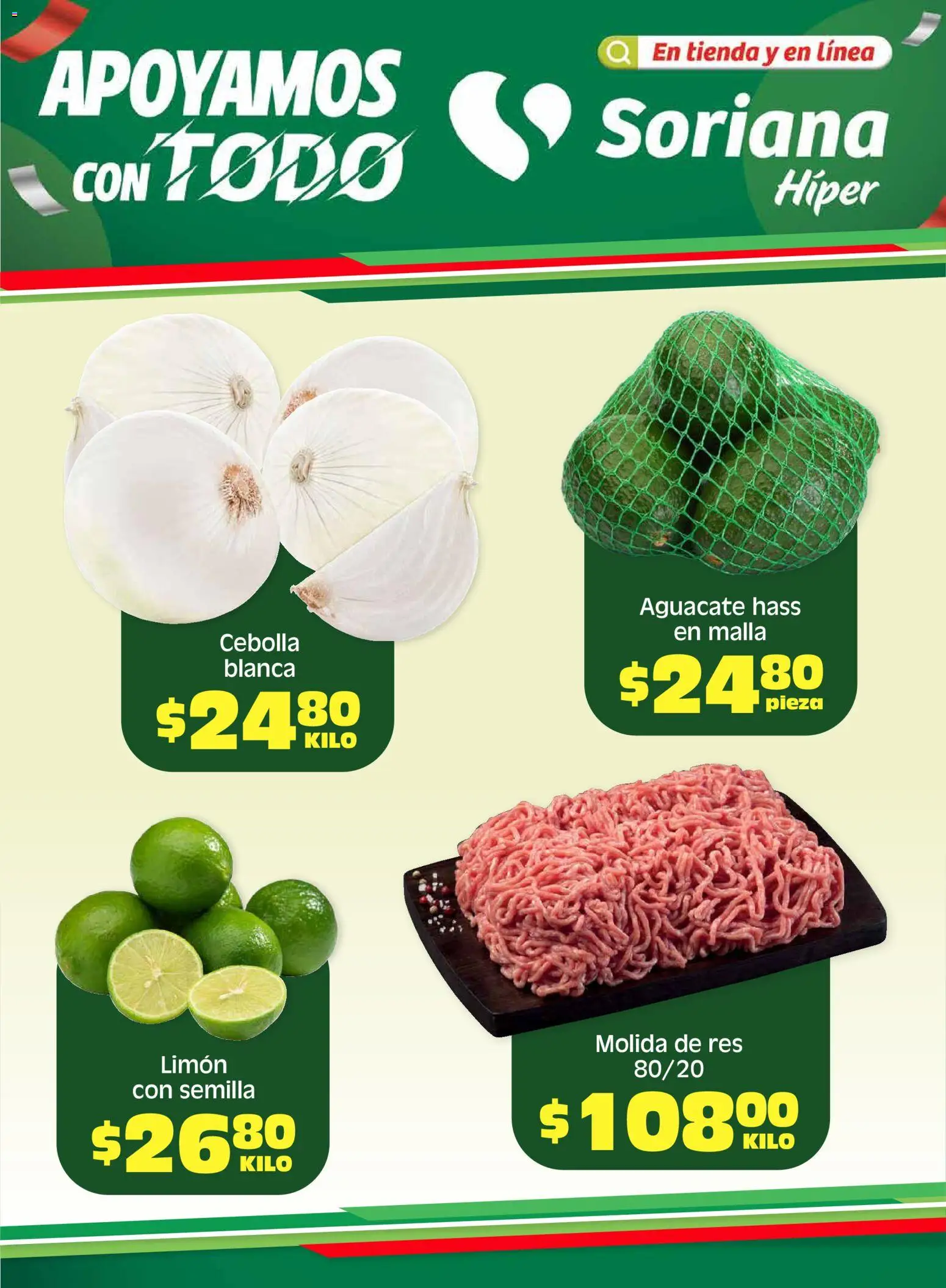 Vista previa las ofertas de la tienda Soriana - Soriana Fin de Semana Híper: Juárez desde el 08/05/2026 