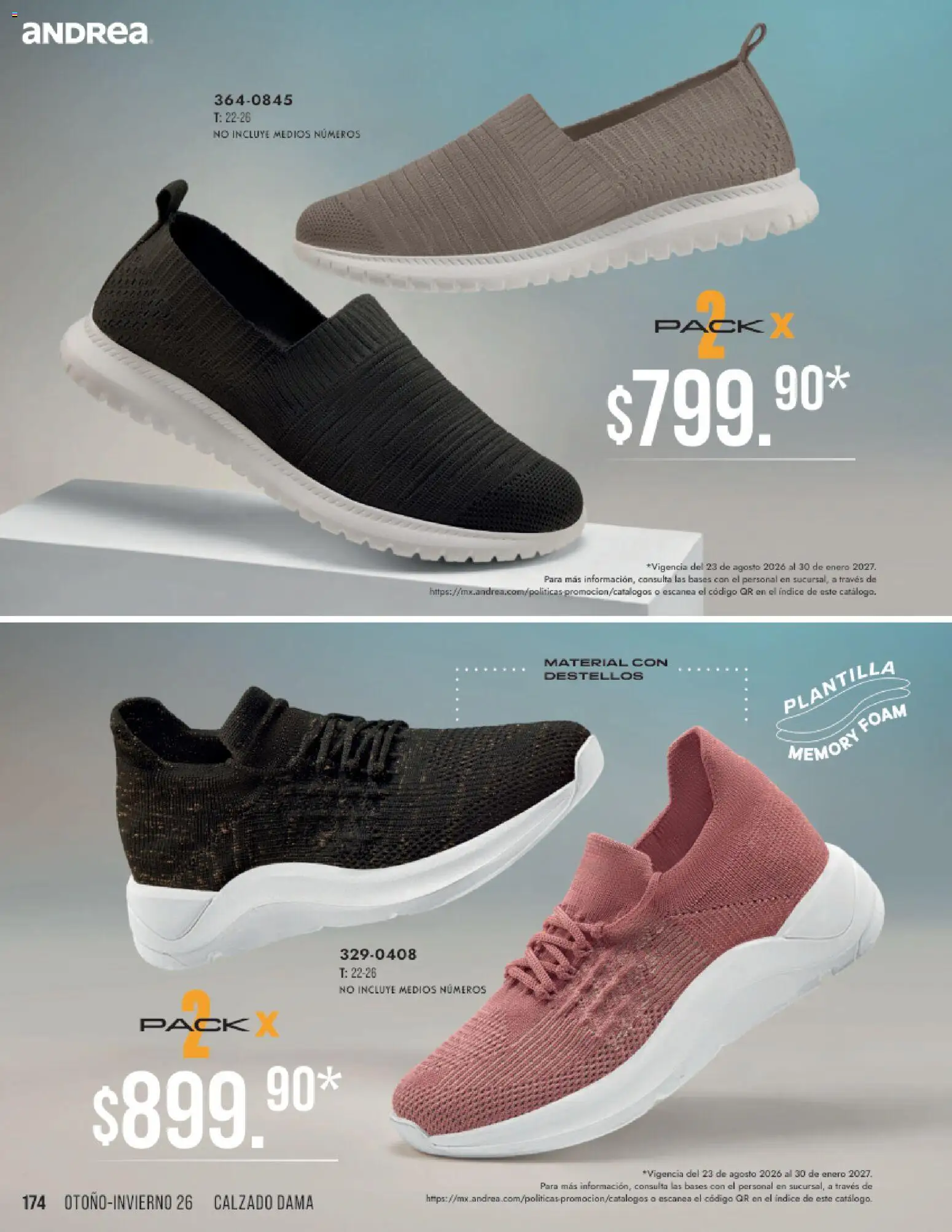 Vista previa las ofertas de la tienda Andrea - Andrea catálogo Otoño Invierno desde el 23/08/2026 