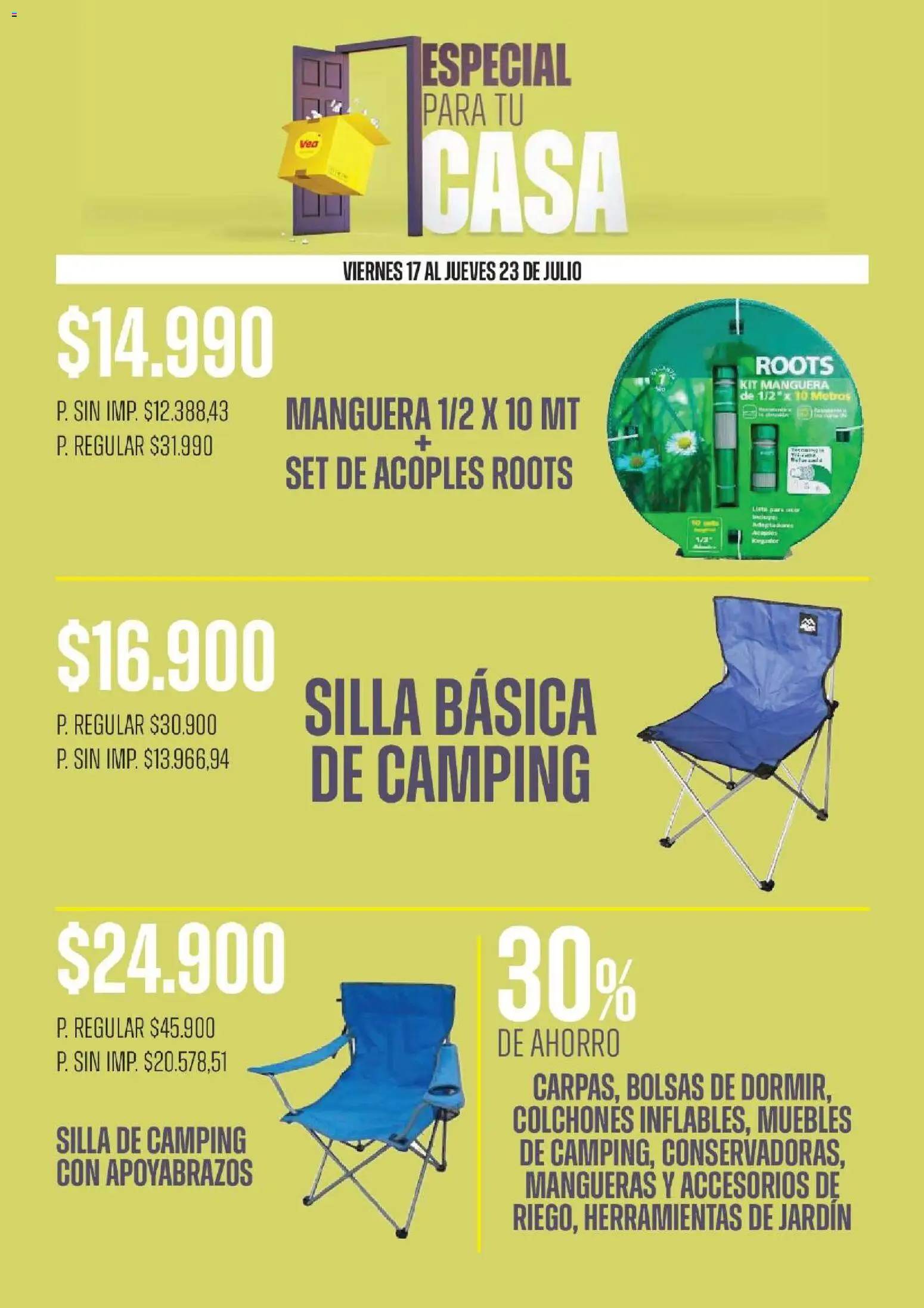 Vista previa del folleto de la tienda Vea válido desde el 17/07/2026 