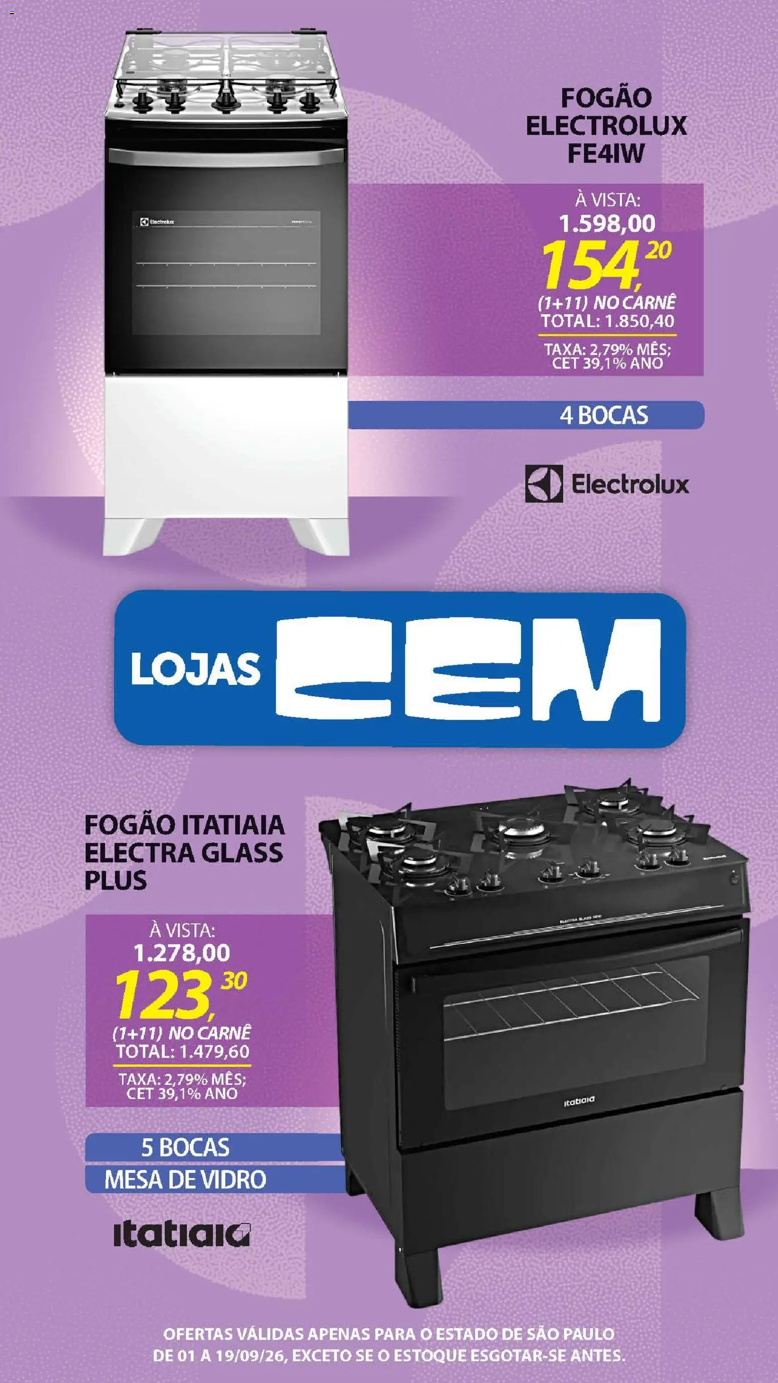 Ofertas Lojas Cem até 19/09/2026. - Página 53