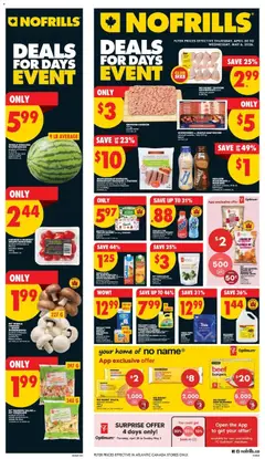 Un aperçu du dépliant No Frills weekly flyer - NS du magasin No Frills est valide à partir 30 avr. 2026