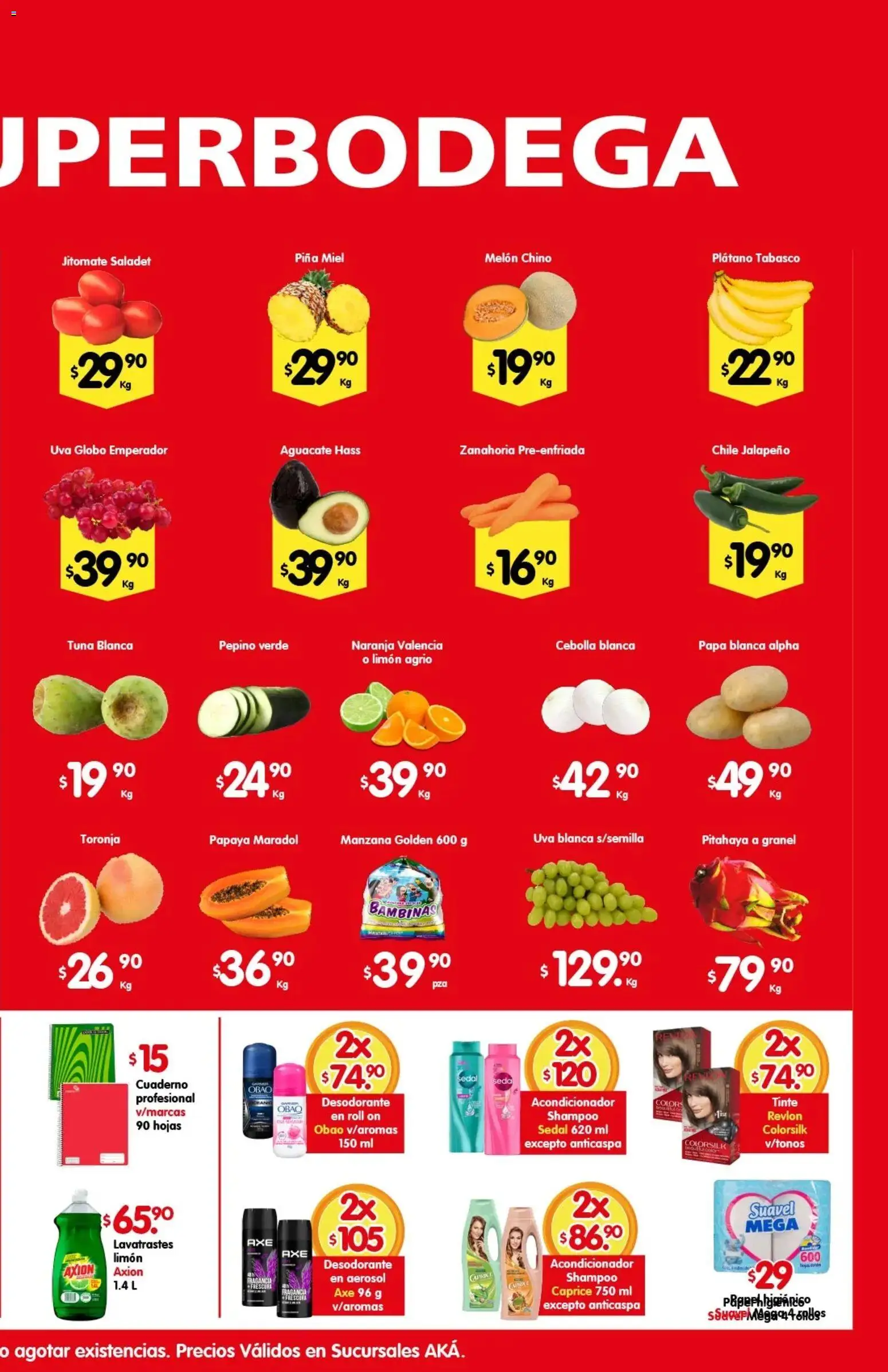 Vista previa las ofertas de la tienda Arteli - Arteli folleto Aká Superbodegas desde el 25/08/2026 