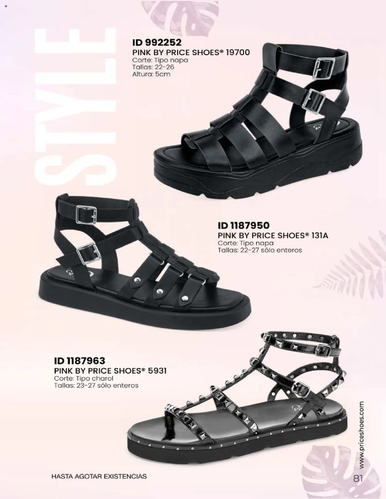 Vista previa las ofertas de la tienda Price Shoes - Price Shoes catálogo Sandalias 2026 desde el 23/06/2026 