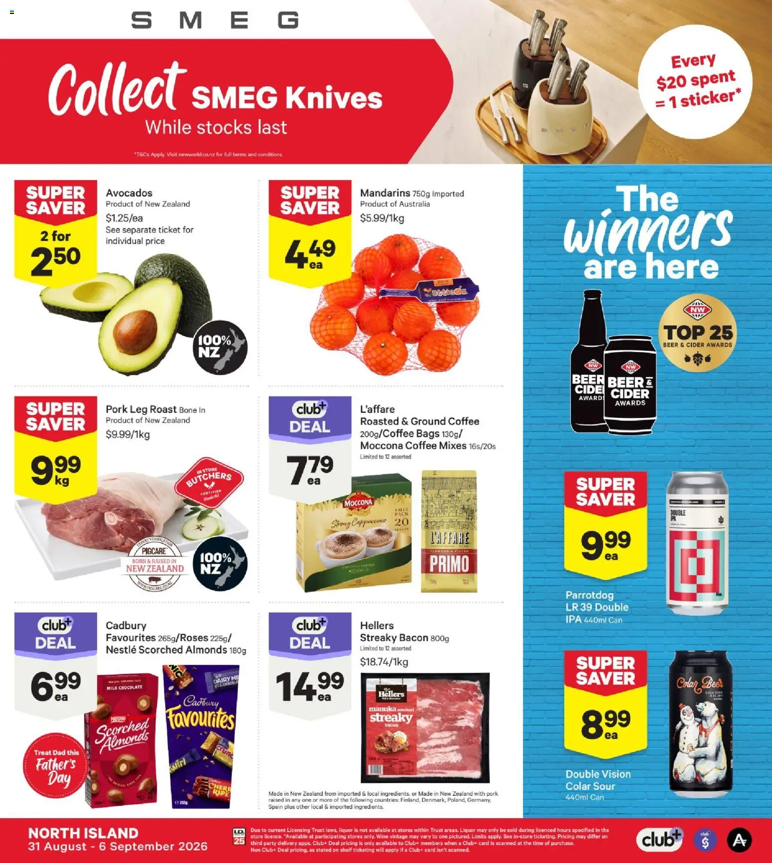 Preview of catalogue New World catalogue from shop New World valid 31 Aug 2026