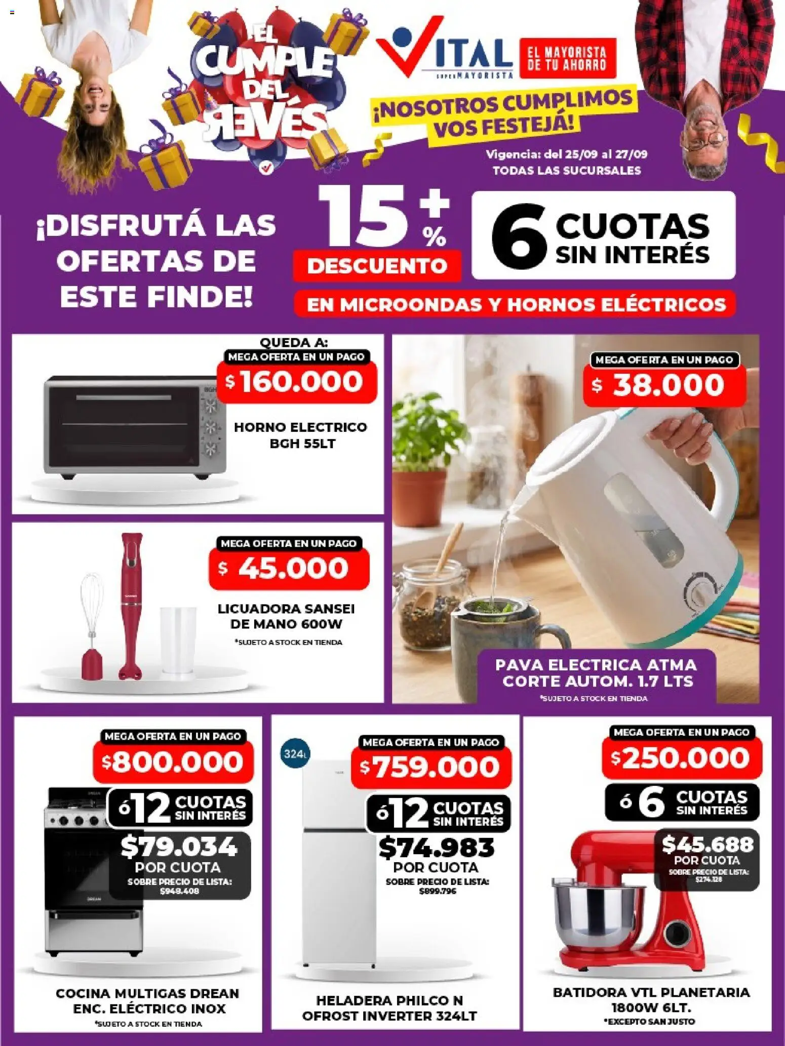 Vista previa del folleto de la tienda Vital válido desde el 25/09/2026 