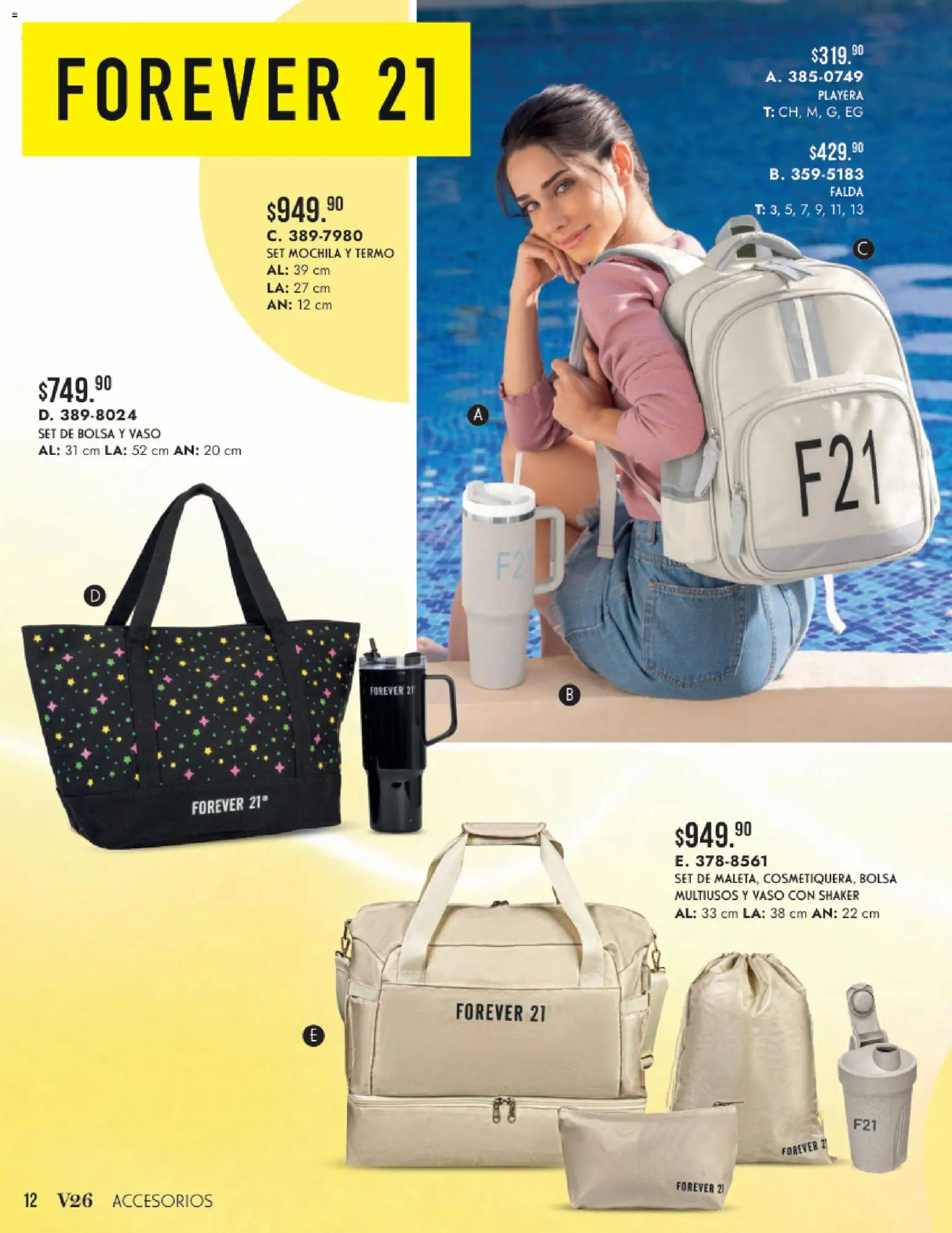 Vista previa las ofertas de la tienda Andrea - Andrea catálogo Accesorios para todos desde el 24/05/2026 
