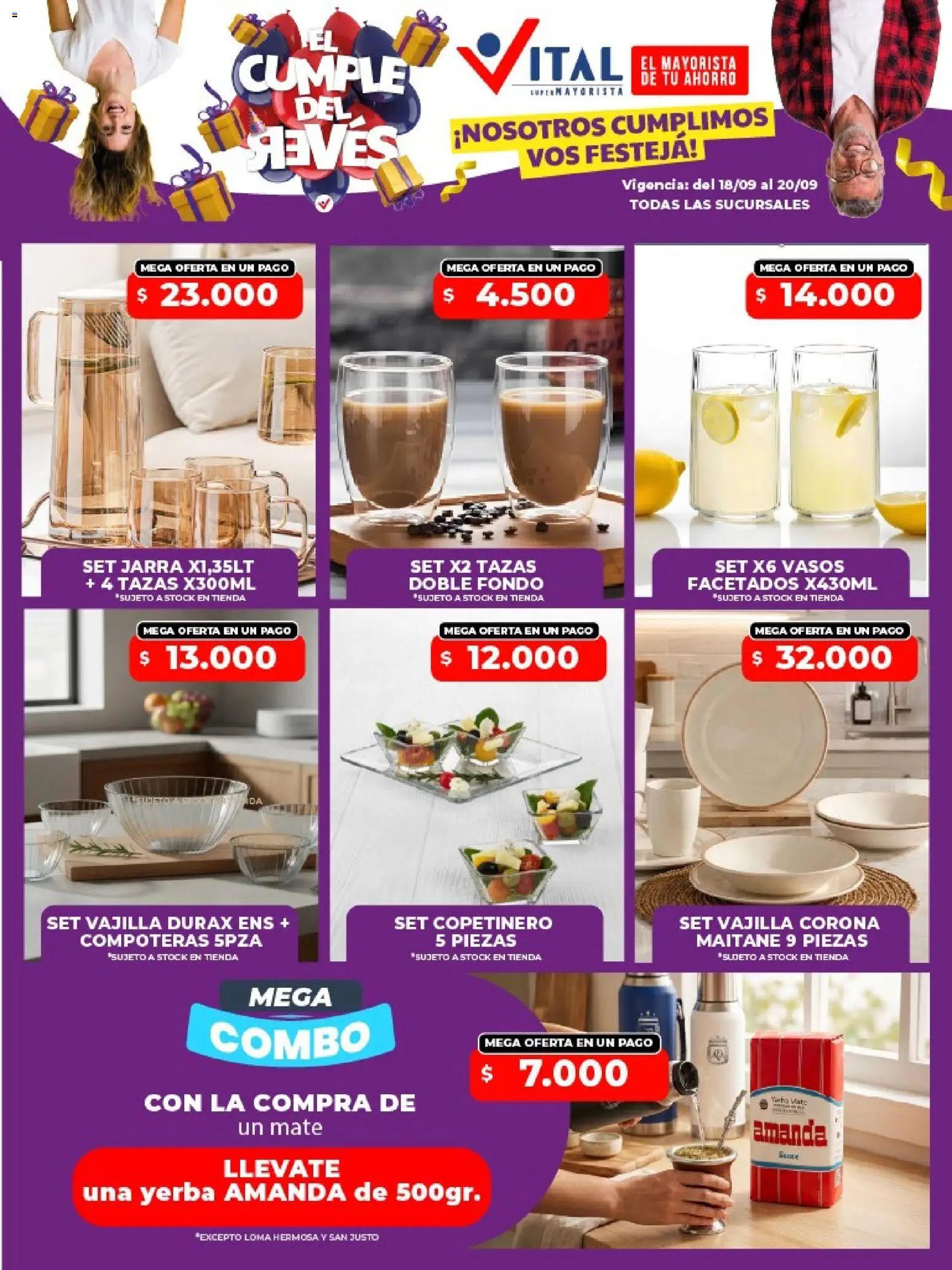 Vista previa del folleto de la tienda Vital válido desde el 18/09/2026 