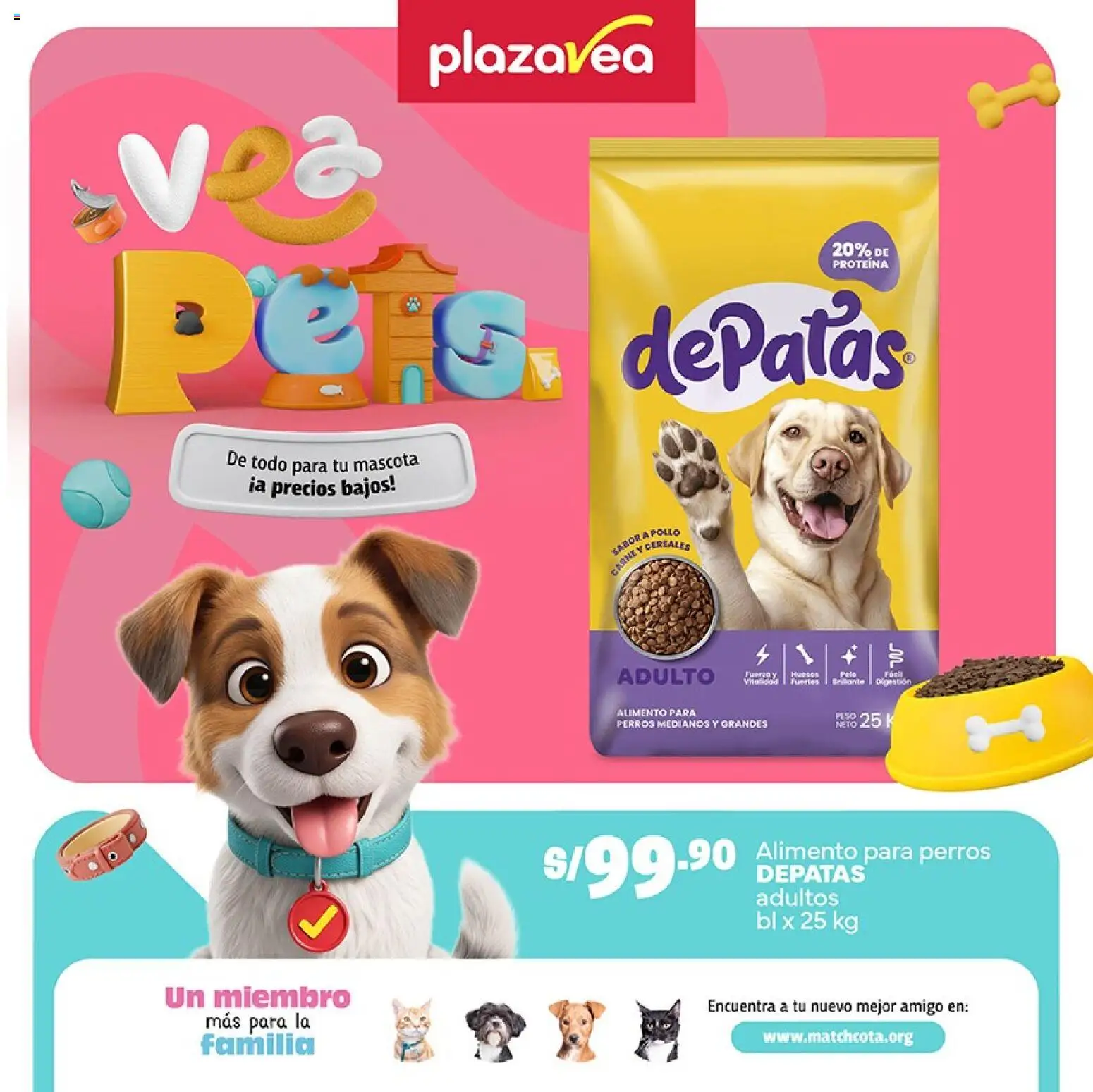 Vista previa de Catálogo Plaza Vea - Especial Mascotas N4 de la tienda Plaza Vea válido desde 01/09/2026
