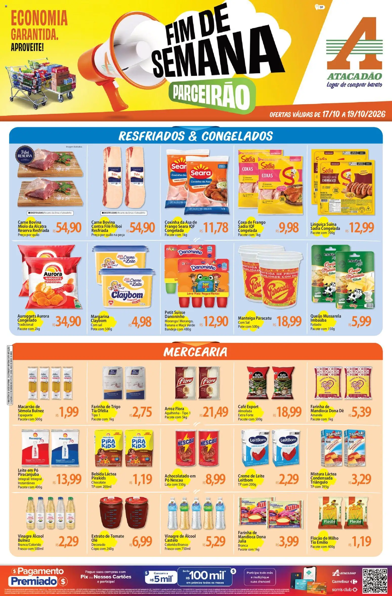 Pré-Visualização do folheto "Atacadão ofertas - DF" da loja Atacadão válido a partir de 17/10/2026