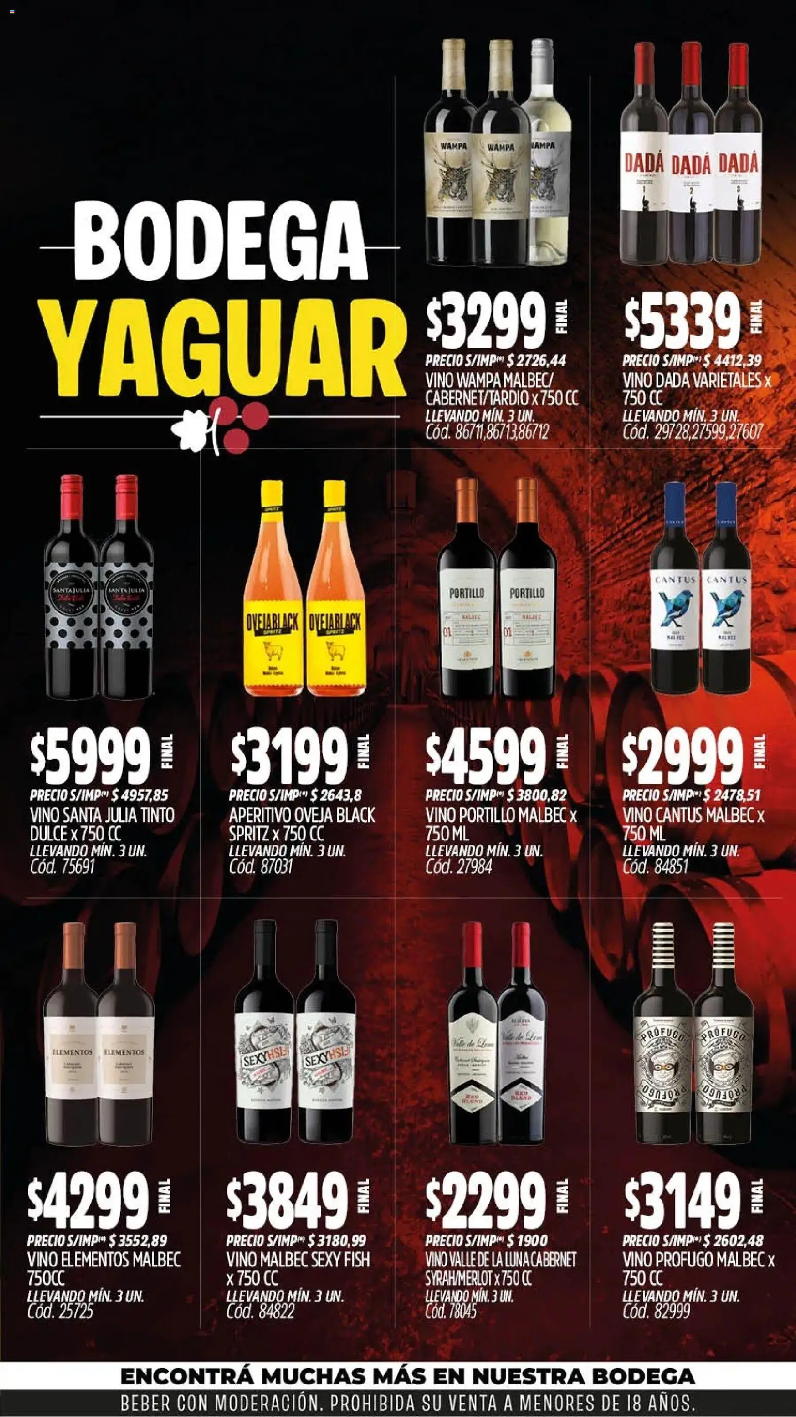 Vista previa del folleto de la tienda Yaguar válido desde el 03/08/2026 