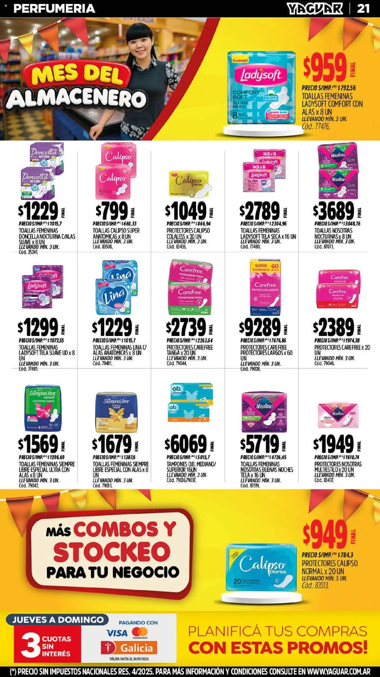 Vista previa del folleto de la tienda Yaguar válido desde el 14/09/2026 