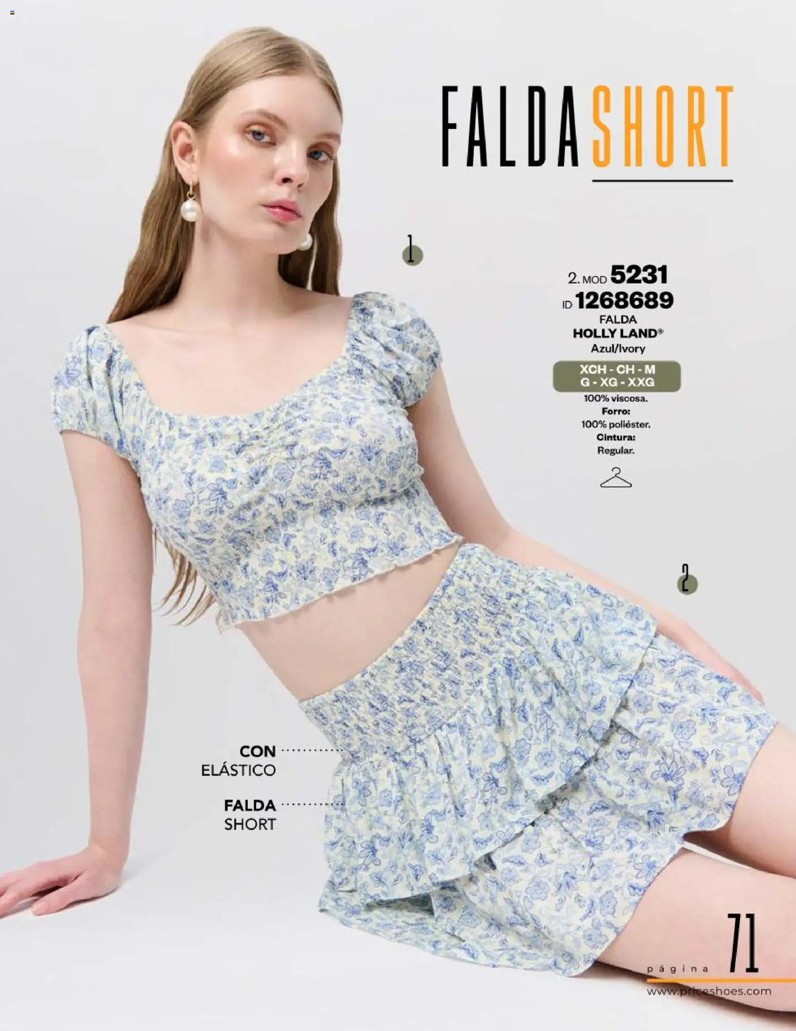 Vista previa las ofertas de la tienda Price Shoes - Catálogo Playa desde el 13/02/2026 - Short, Falda