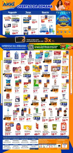 Pré-Visualização do folheto "Akki Atacadista - Ofertas da semana" da loja Akki Atacadista válido a partir de 26/10/2026