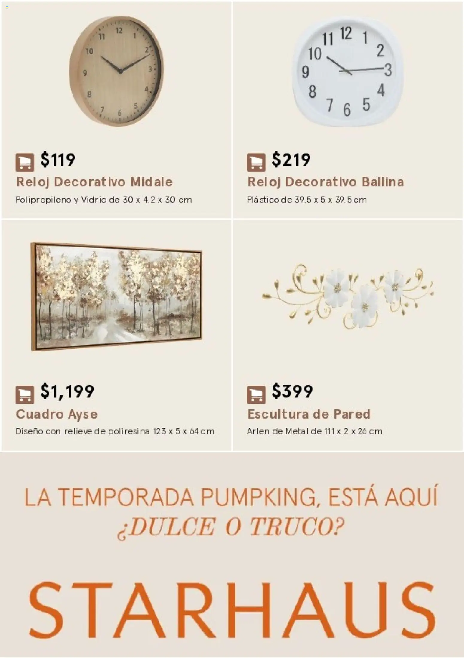 Vista previa las ofertas de la tienda Coppel - Coppel catálogo Starhaus Otoño Invierno desde el 17/08/2026 