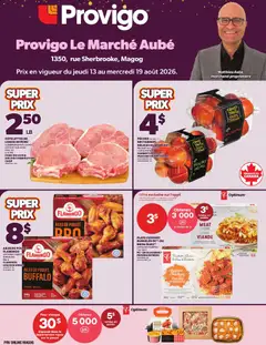 Un aperçu du dépliant Provigo weekly flyer / circulaire du magasin Provigo est valide à partir 13 août 2026